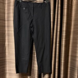 White House Black Market Elegant Black Trousers